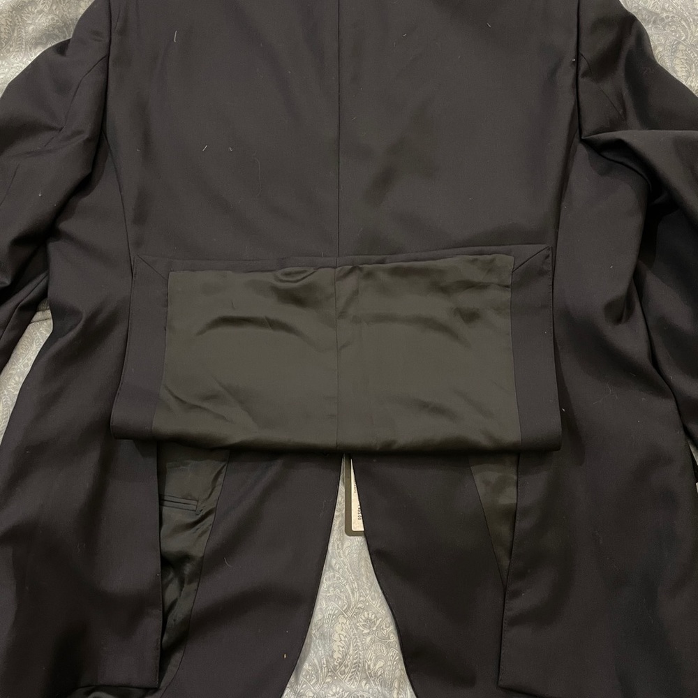 Emporio Armani G Line Solid Wool Blazer 58 (46 US) - Picture 8 of 10